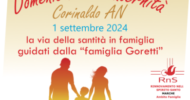 Domenica di Fraternità Corinaldo 1 settembre 2024